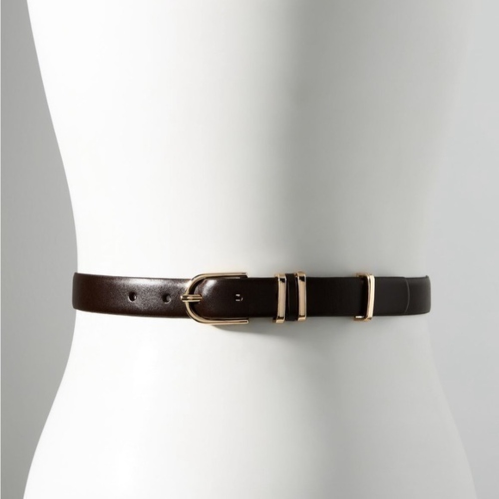 Anthropologie Basic Keeper Brown Belt